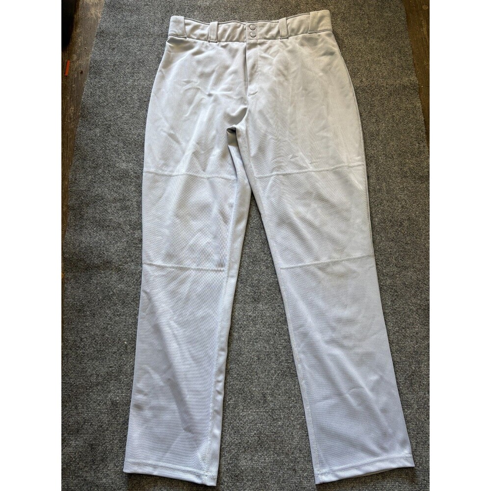 Wilson Baseball Pants Mens Large Gray 120890